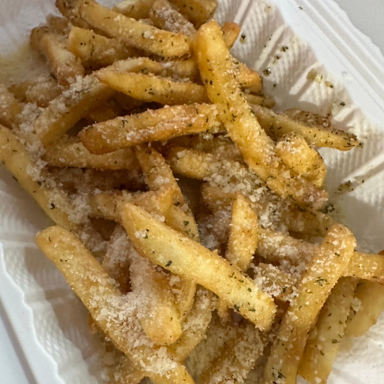 Garlic Parmesan Fries.