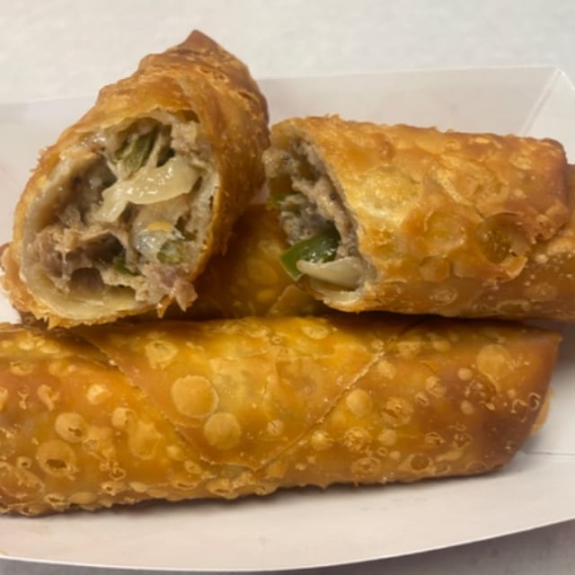 Steak Egg Rolls.