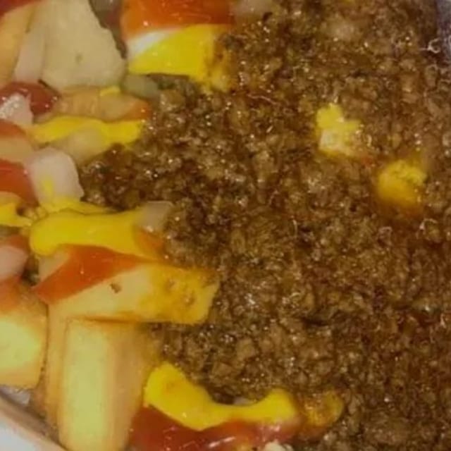 Cheeseburger Plate.